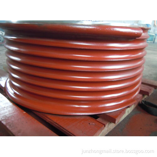 groove winch drum